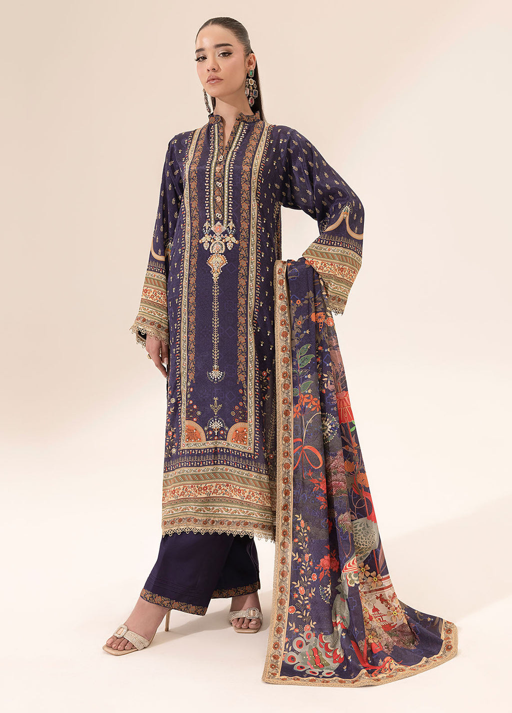 Sahane | Suay Silk Handwork Edit | CT-15006 ETHER - SUAY - Riwayat-e-Khas