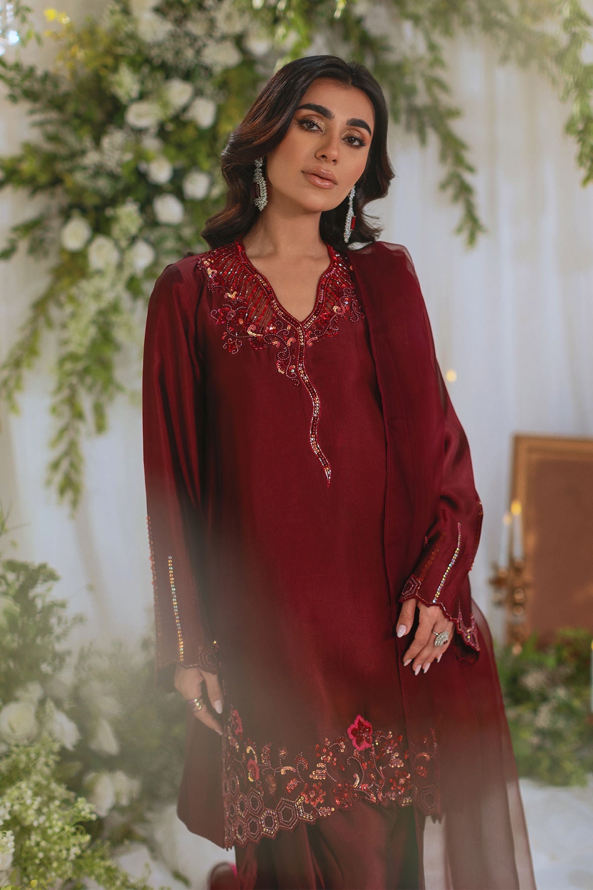 Annus Abrar | Lumi Eid Edit | Inara (Shirt and Pants)