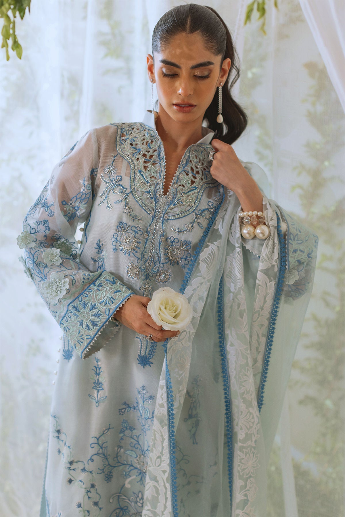 Annus Abrar | Lumi Eid Edit| Rihaam (Shirt and Pants)