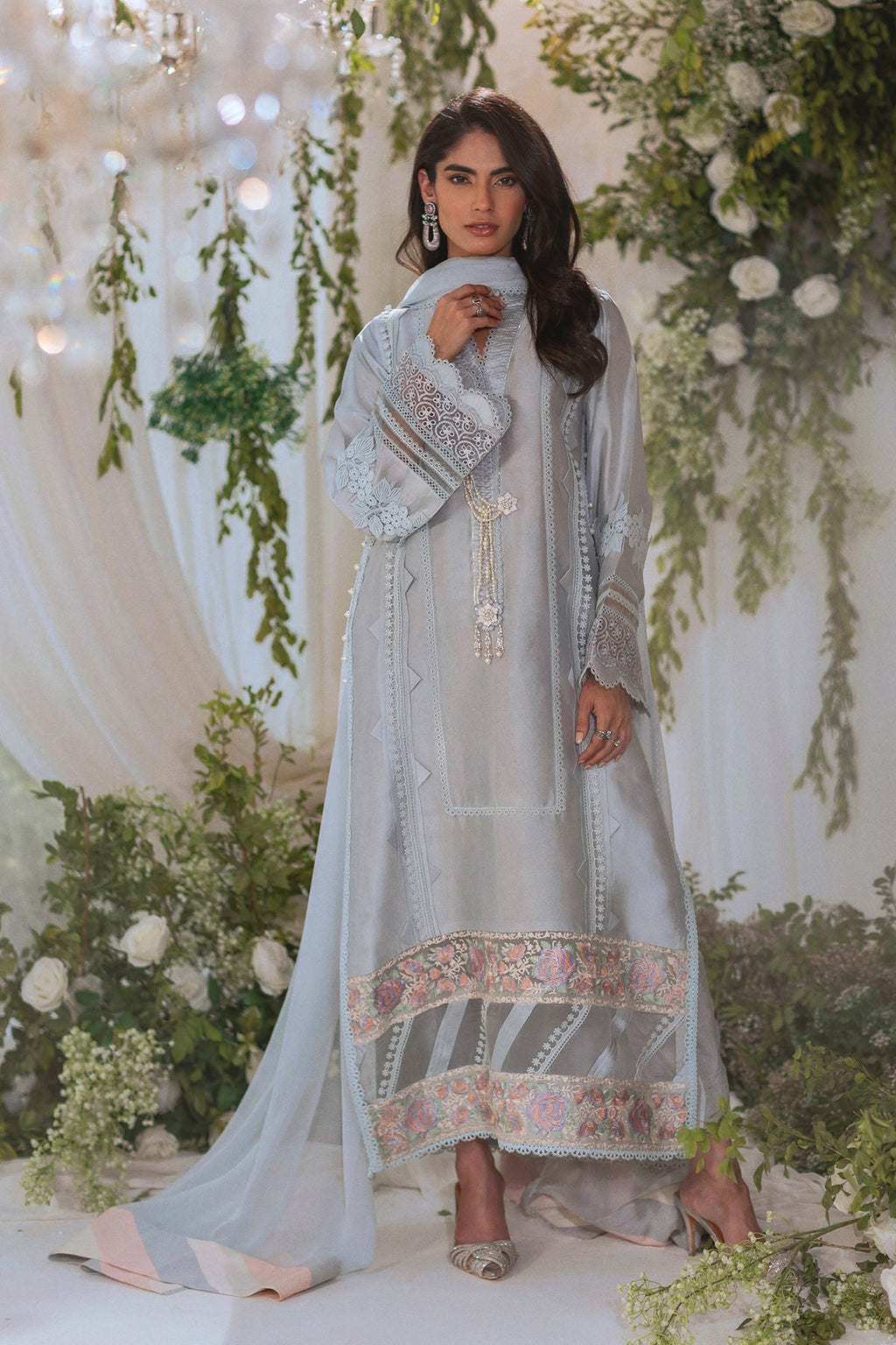 Annus Abrar | Lumi Eid Edit | Anural (Shirt, Pants and Dupatta)