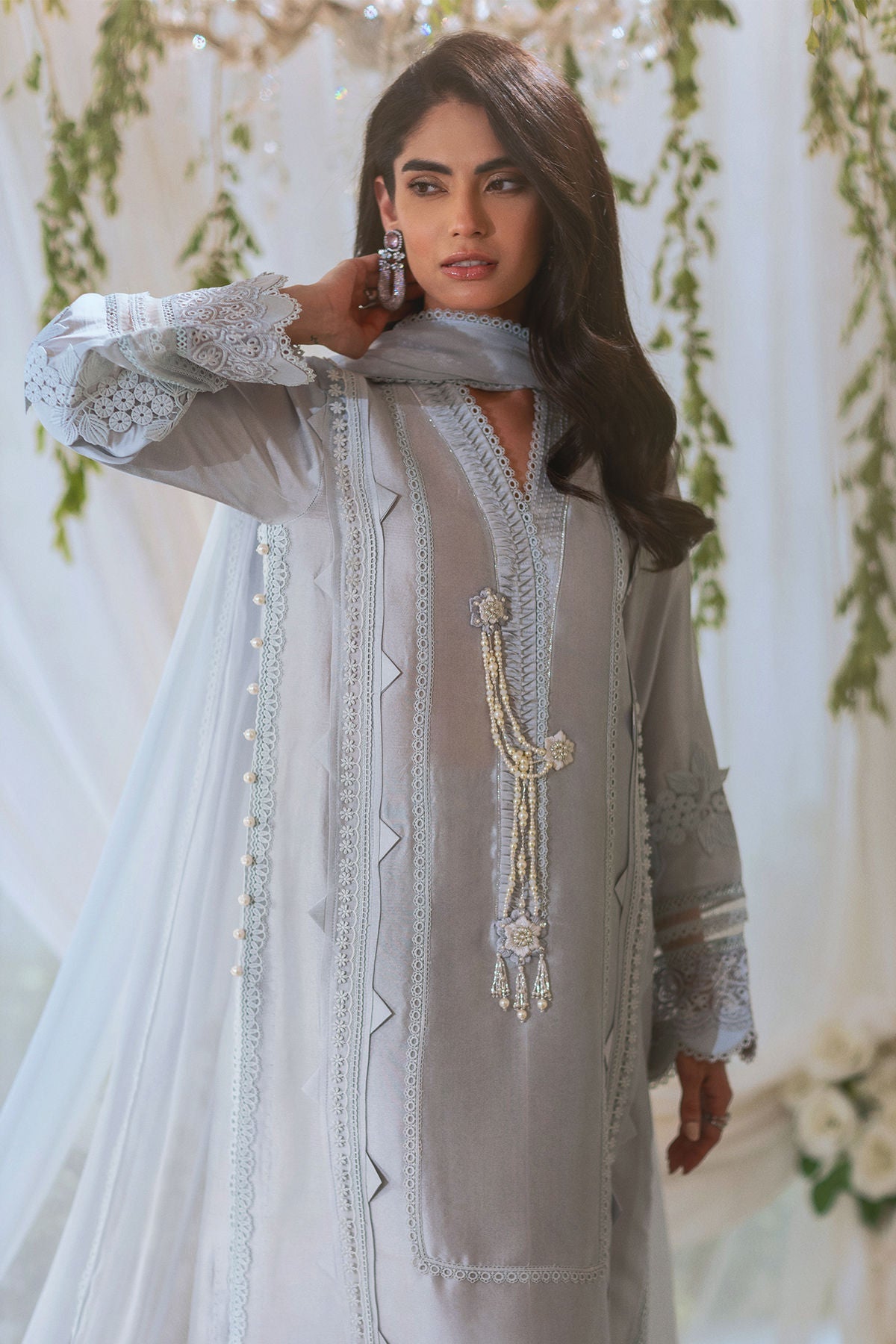 Annus Abrar | Lumi Eid Edit | Anural (Shirt, Pants and Dupatta)