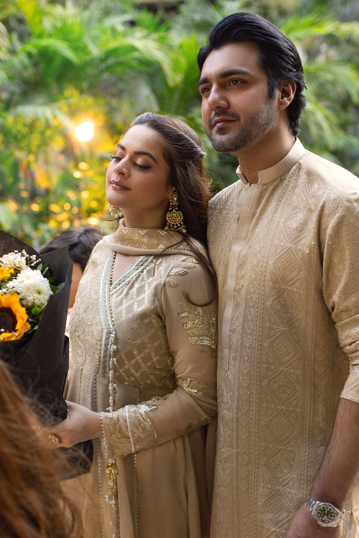 Annus Abrar | The Family Edit 26 | Raha Angarkha (Shirt, Pants And Dupatta)