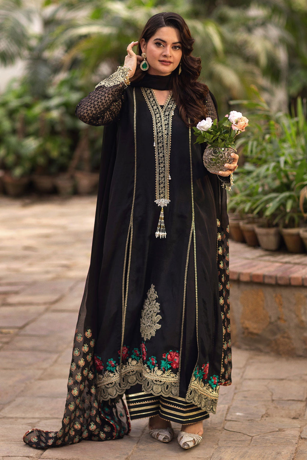 Annus Abrar | The Family Edit 26 | Cylia ( Shirt, Pants And Dupatta)