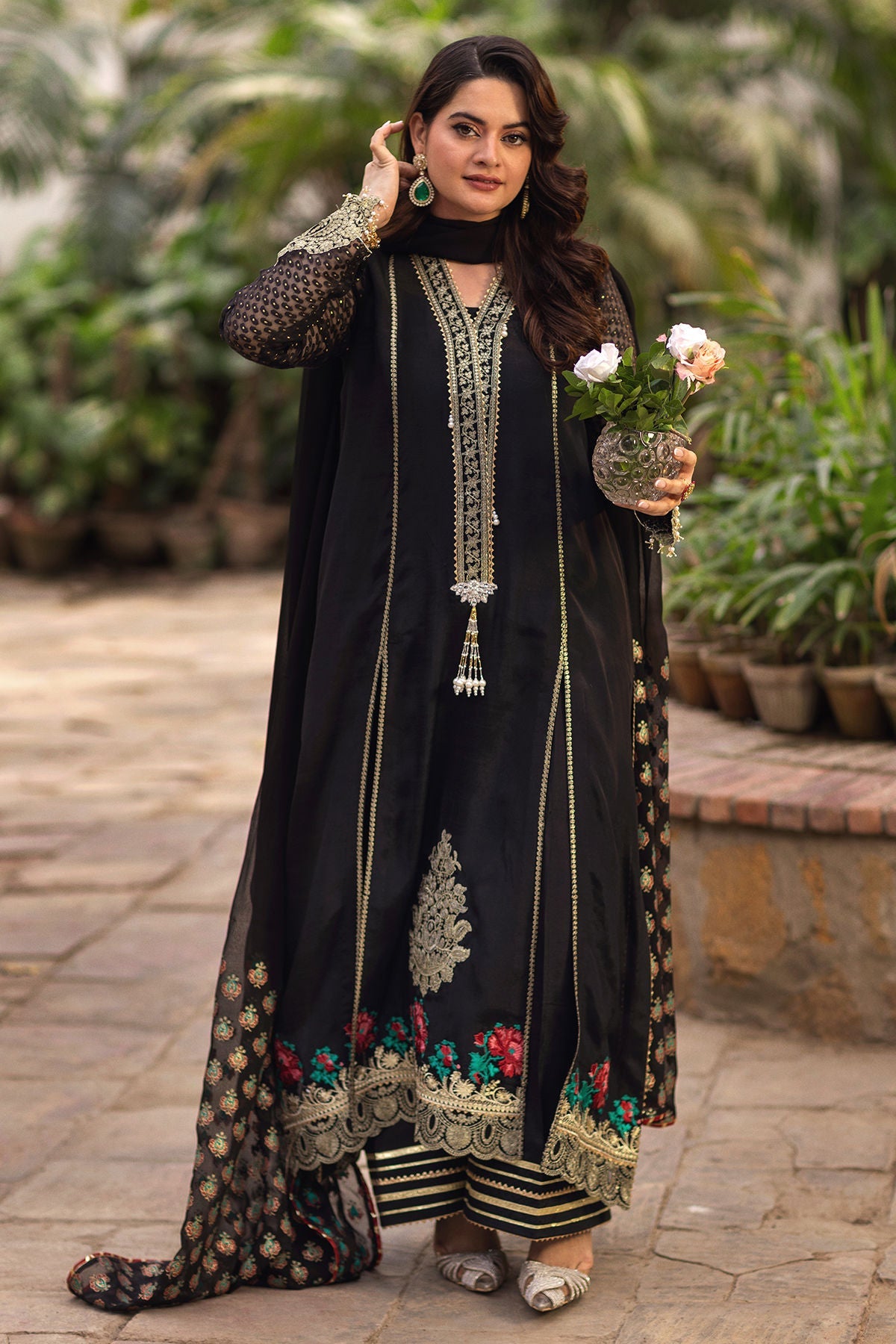 Annus Abrar | The Family Edit 26 | Cylia ( Shirt, Pants And Dupatta)