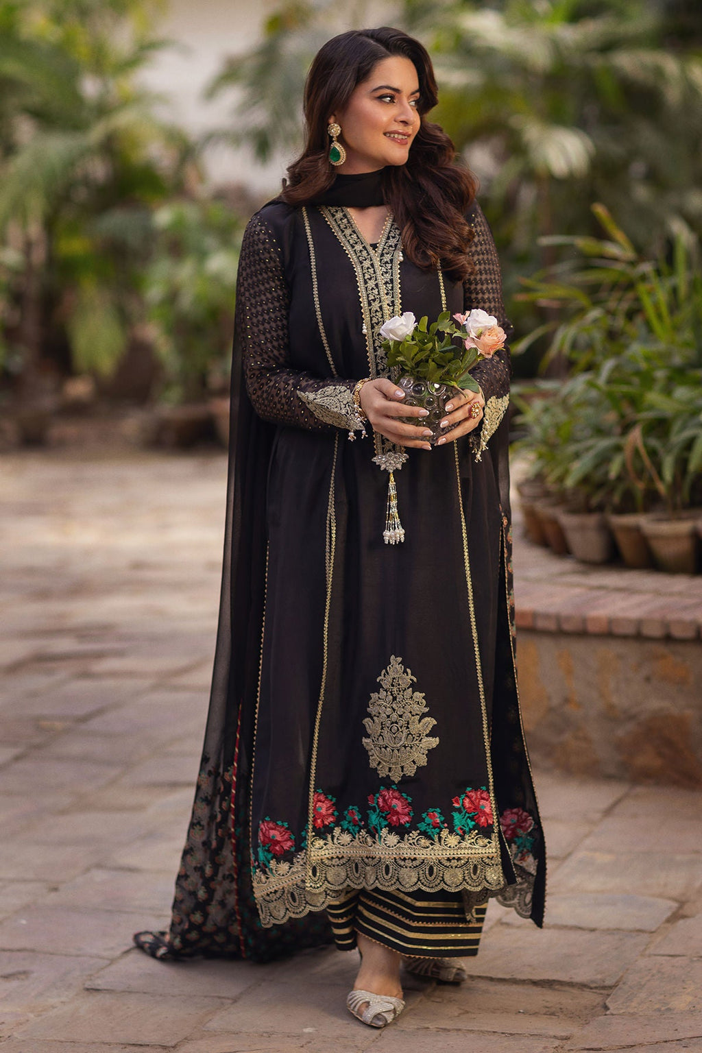 Annus Abrar | The Family Edit 26 | Cylia ( Shirt, Pants And Dupatta)