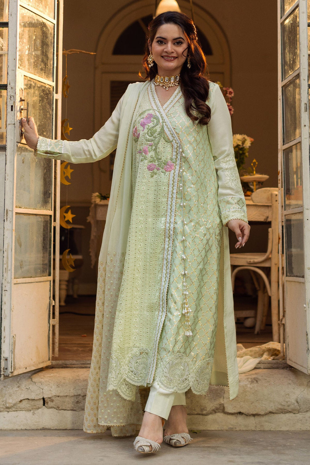 Annus Abrar | The Family Edit 26 | Rumina (Shirt, Pants And Dupatta)