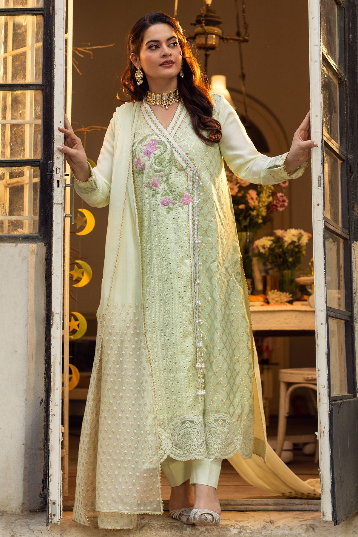 Annus Abrar | The Family Edit 26 | Rumina (Shirt, Pants And Dupatta)