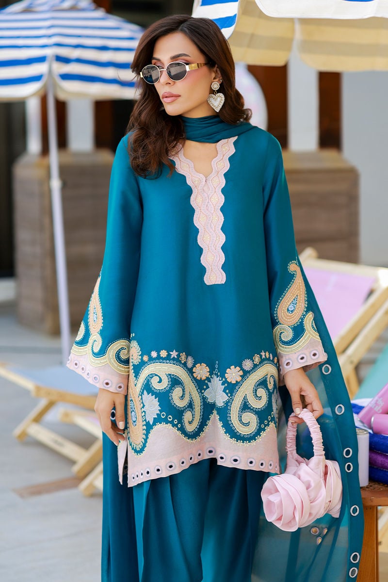 Ansab Jahangir | The Girls Eid Luxury Pret 26 | Mavi