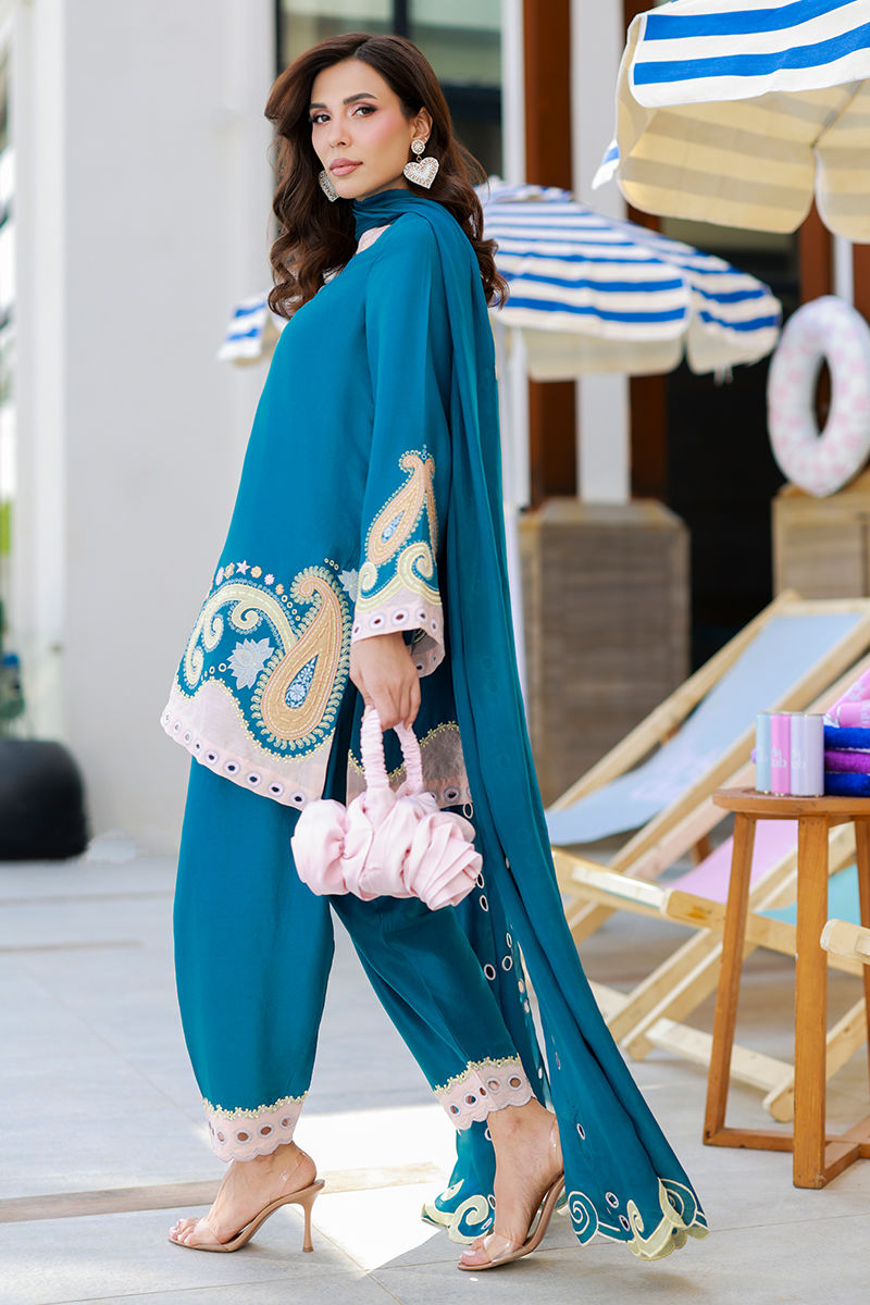Ansab Jahangir | The Girls Eid Luxury Pret 26 | Mavi