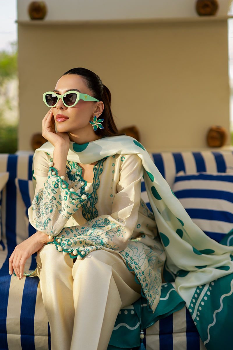 Ansab Jahangir | The Girls Eid Luxury Pret 26 | Ivoria