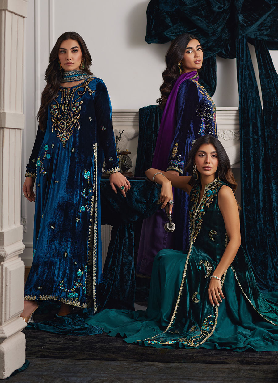 Farah Talib Aziz | Velvets The After Party | EDIE SHIRT AND DUPATTA