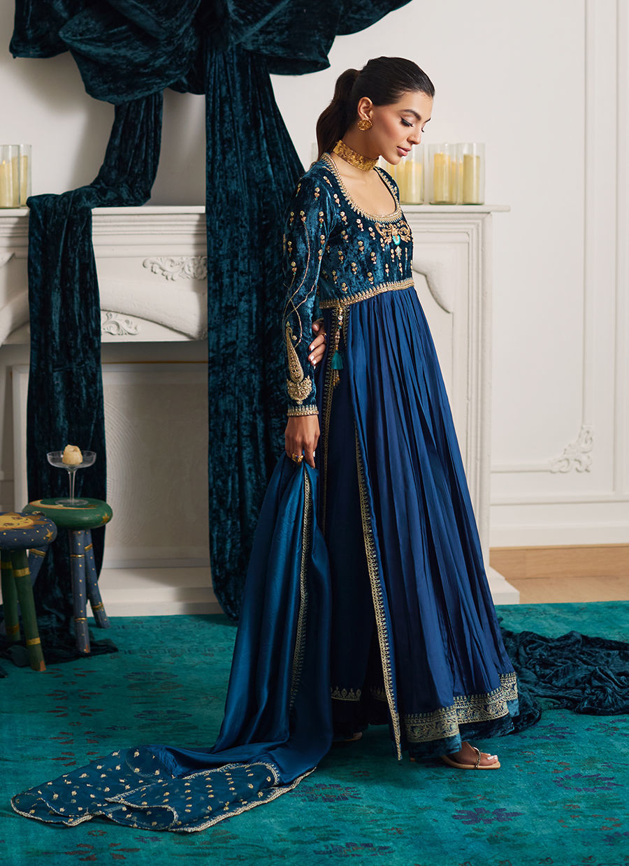 Farah Talib Aziz | Velvets The After Party | SYLVIA KALIDAAR AND DUPATTA