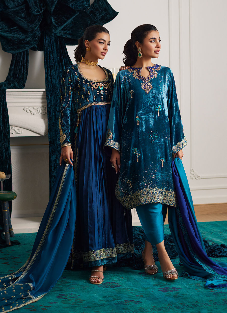 Farah Talib Aziz | Velvets The After Party | SYLVIA KALIDAAR AND DUPATTA