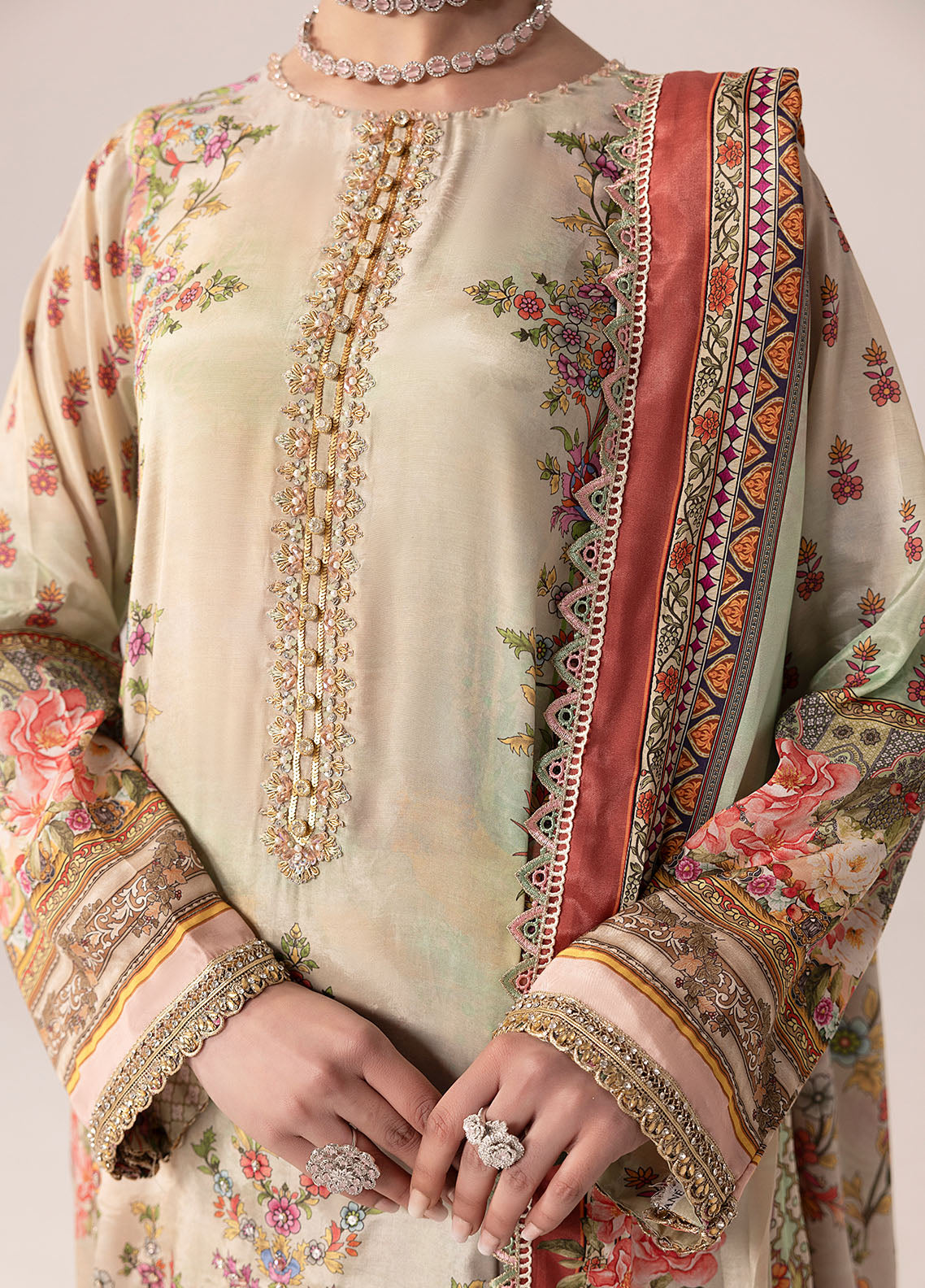Sahane | Suay Silk Handwork Edit | CT-15004 AVA - SUAY - Riwayat-e-Khas