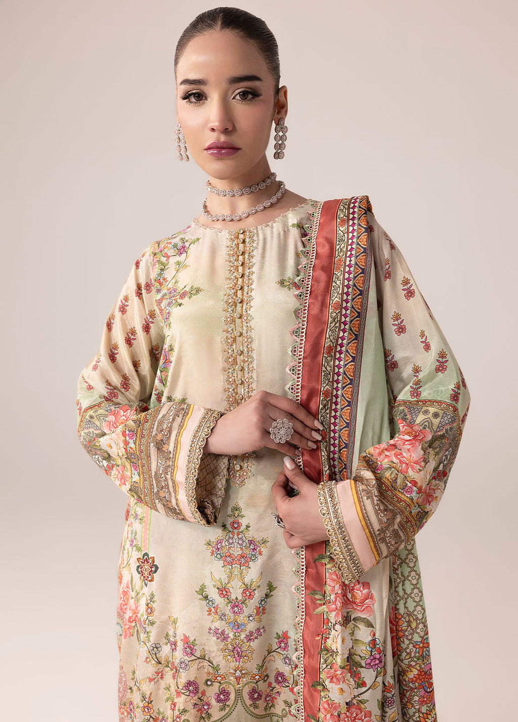 Sahane | Suay Silk Handwork Edit | CT-15004 AVA - SUAY - Riwayat-e-Khas