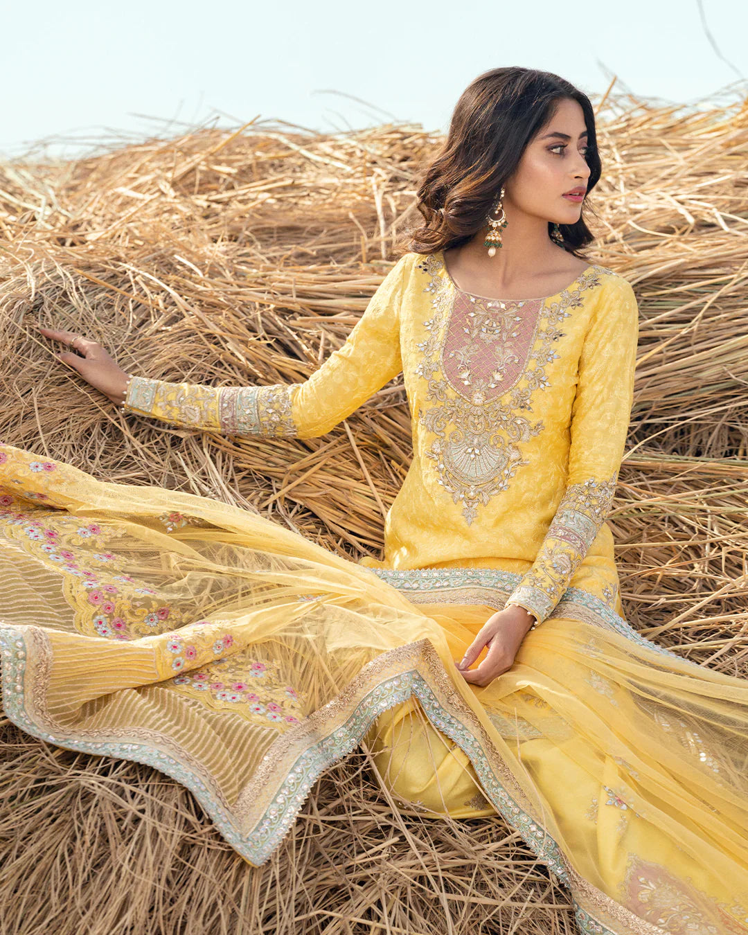 Faiza Saqlain | FS Luxe Vasl e yaar | Ghania