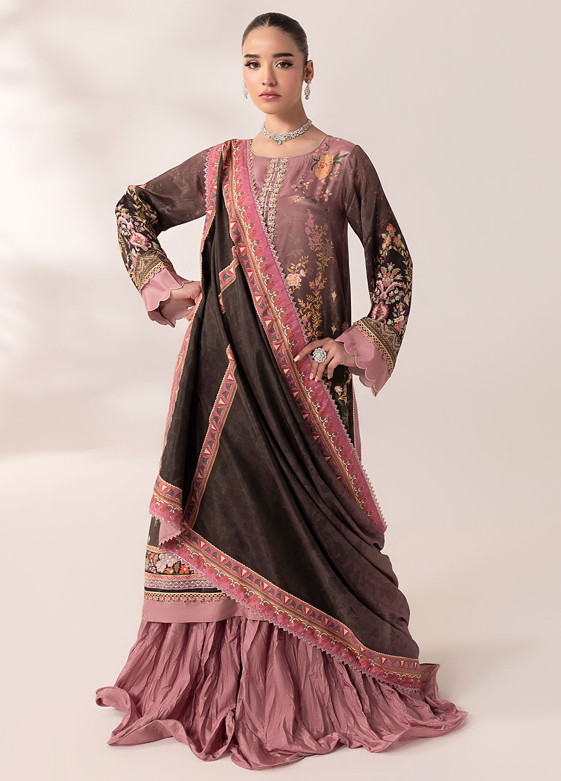 Sahane | Suay Silk Handwork Edit | CT-15007 LILANA - SUAY - Riwayat-e-Khas