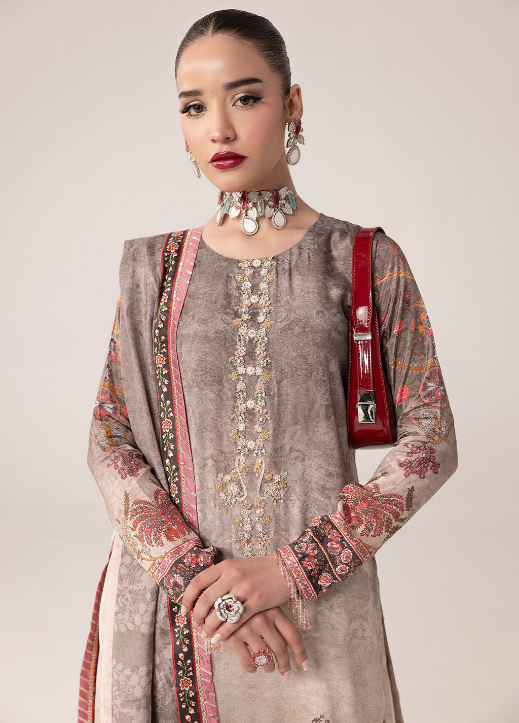 Sahane | Suay Silk Handwork Edit | CT-15008 CLARA - SUAY - Riwayat-e-Khas
