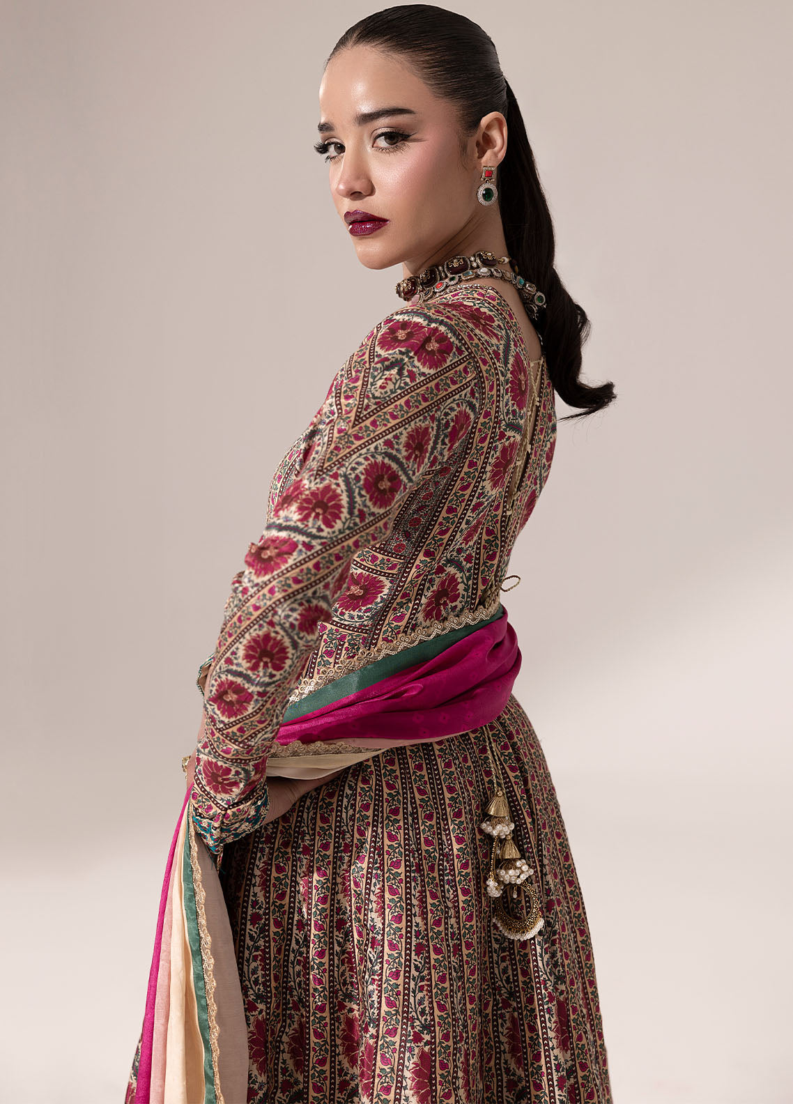 Sahane | Suay Silk Handwork Edit | CT-15001 LOREN - SUAY - Riwayat-e-Khas