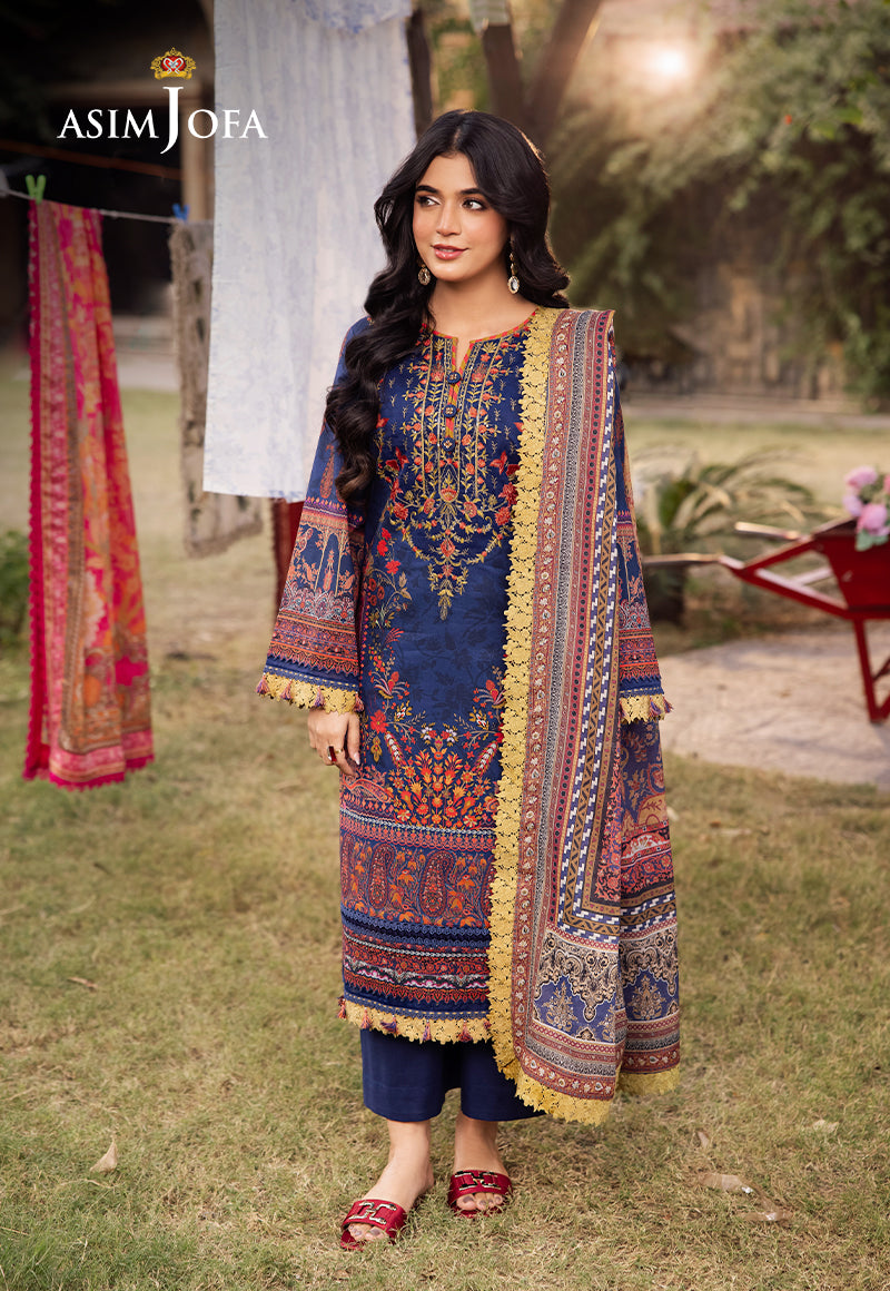 Asim Jofa | Prints Drop 2 | AJUBJ-08 - Riwayat-e-Khas