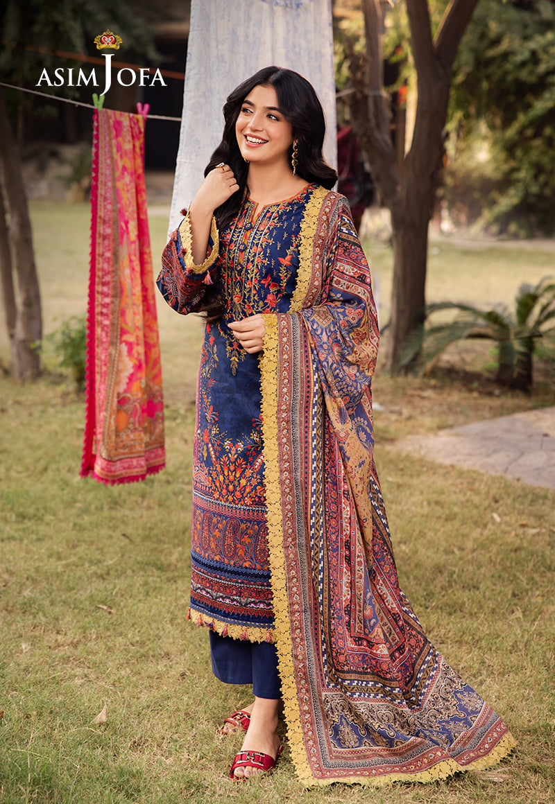 Asim Jofa | Prints Drop 2 | AJUBJ-08 - Riwayat-e-Khas
