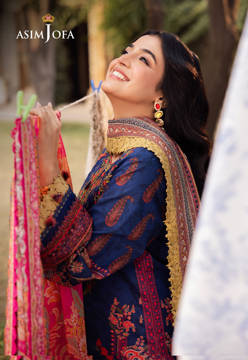 Asim Jofa | Prints Drop 2 | AJUBJ-08 - Riwayat-e-Khas