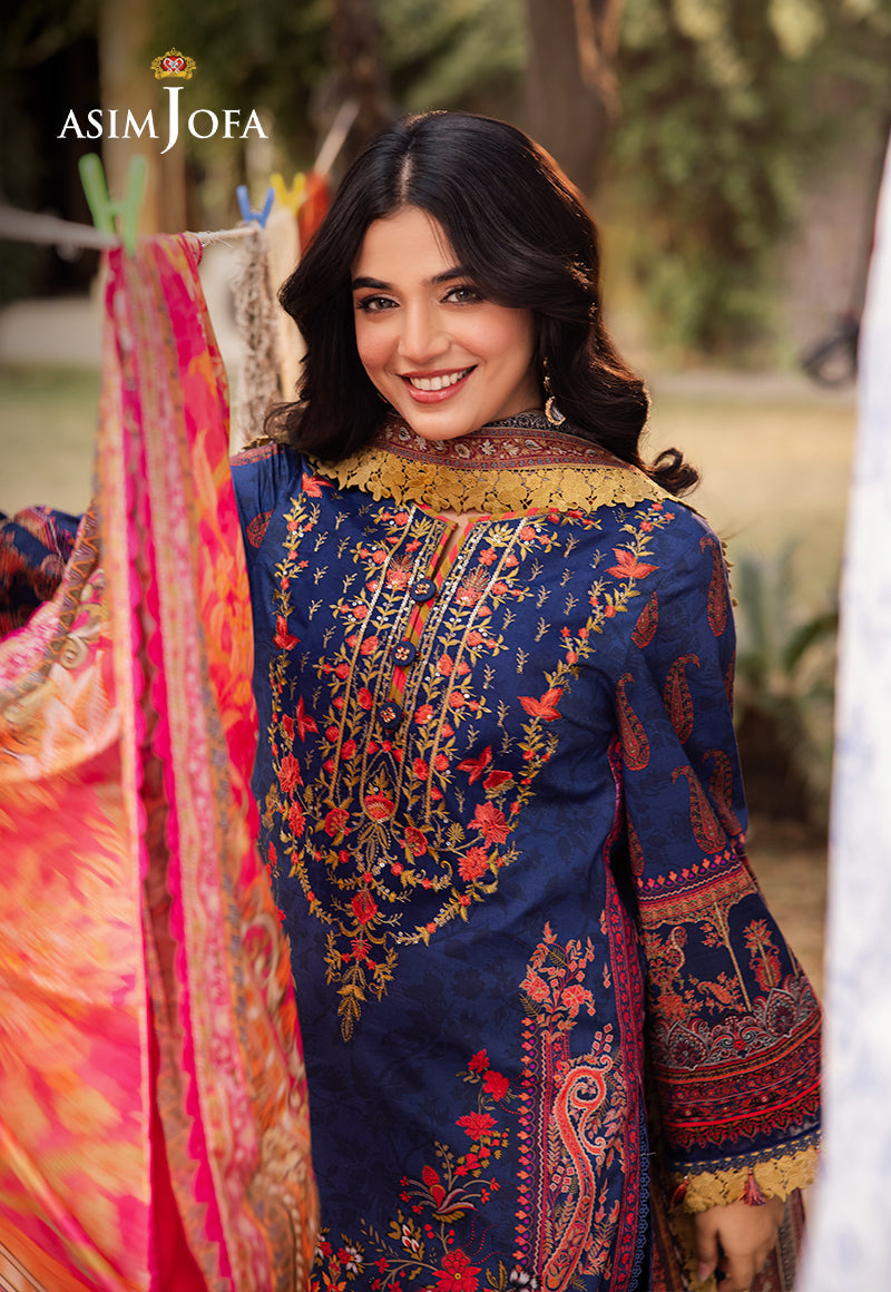 Asim Jofa | Prints Drop 2 | AJUBJ-08 - Riwayat-e-Khas