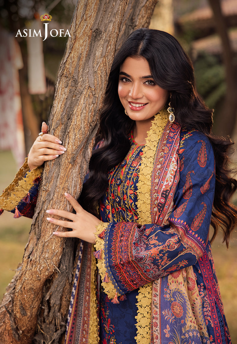Asim Jofa | Prints Drop 2 | AJUBJ-08 - Riwayat-e-Khas