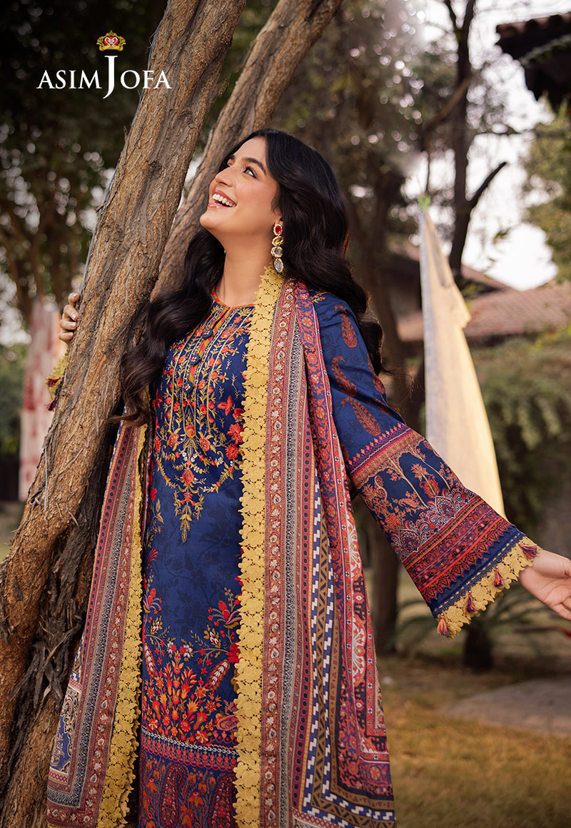 Asim Jofa | Prints Drop 2 | AJUBJ-08 - Riwayat-e-Khas