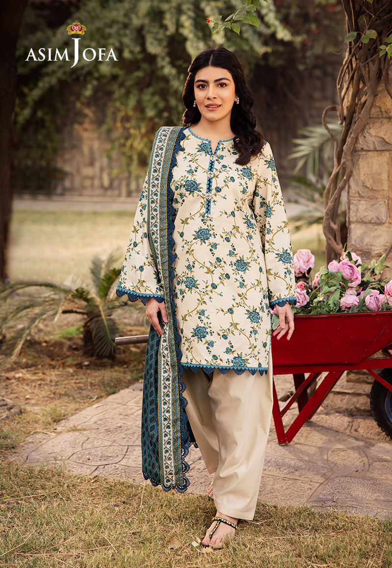Asim Jofa | Prints Drop 2 | AJUBJ-34 - Riwayat-e-Khas