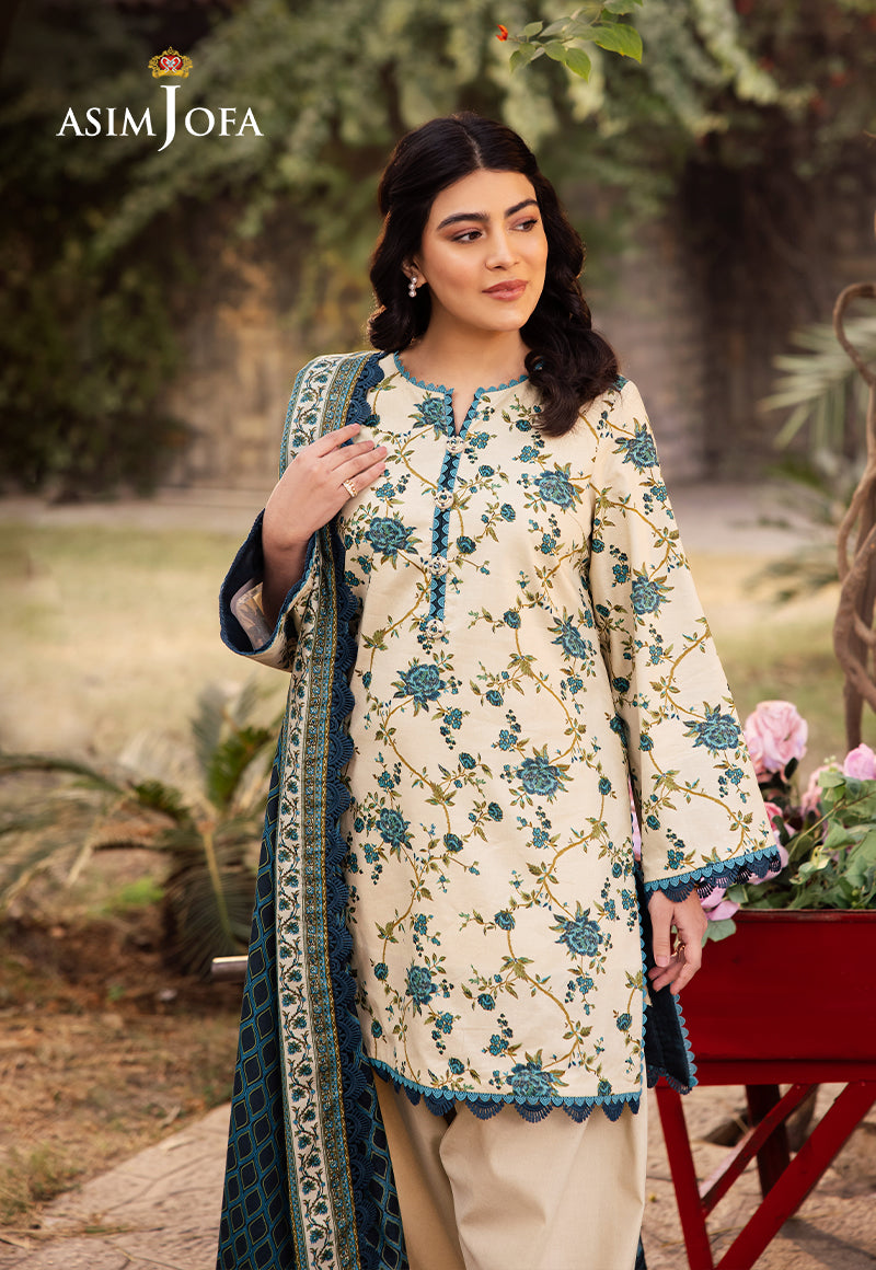 Asim Jofa | Prints Drop 2 | AJUBJ-34 - Riwayat-e-Khas