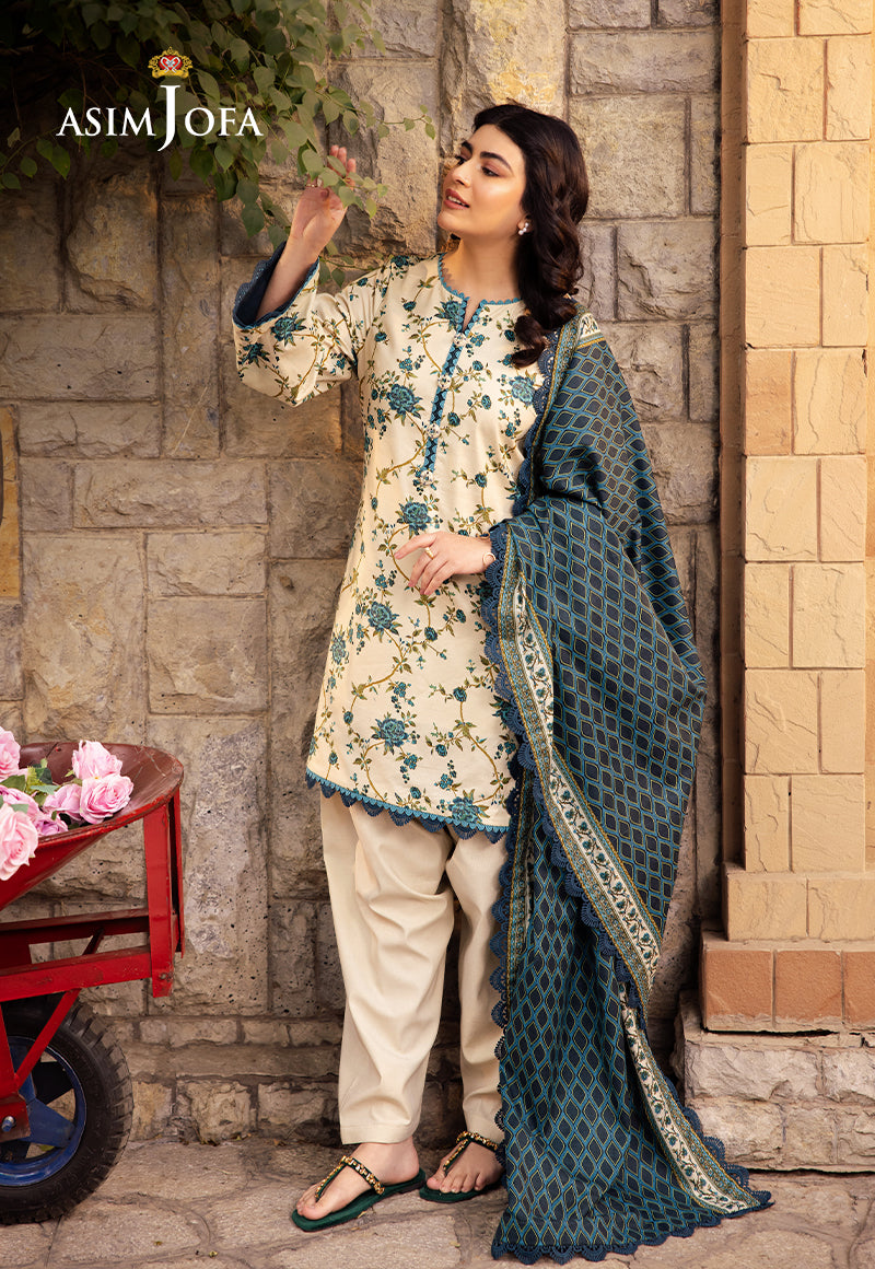 Asim Jofa | Prints Drop 2 | AJUBJ-34 - Riwayat-e-Khas