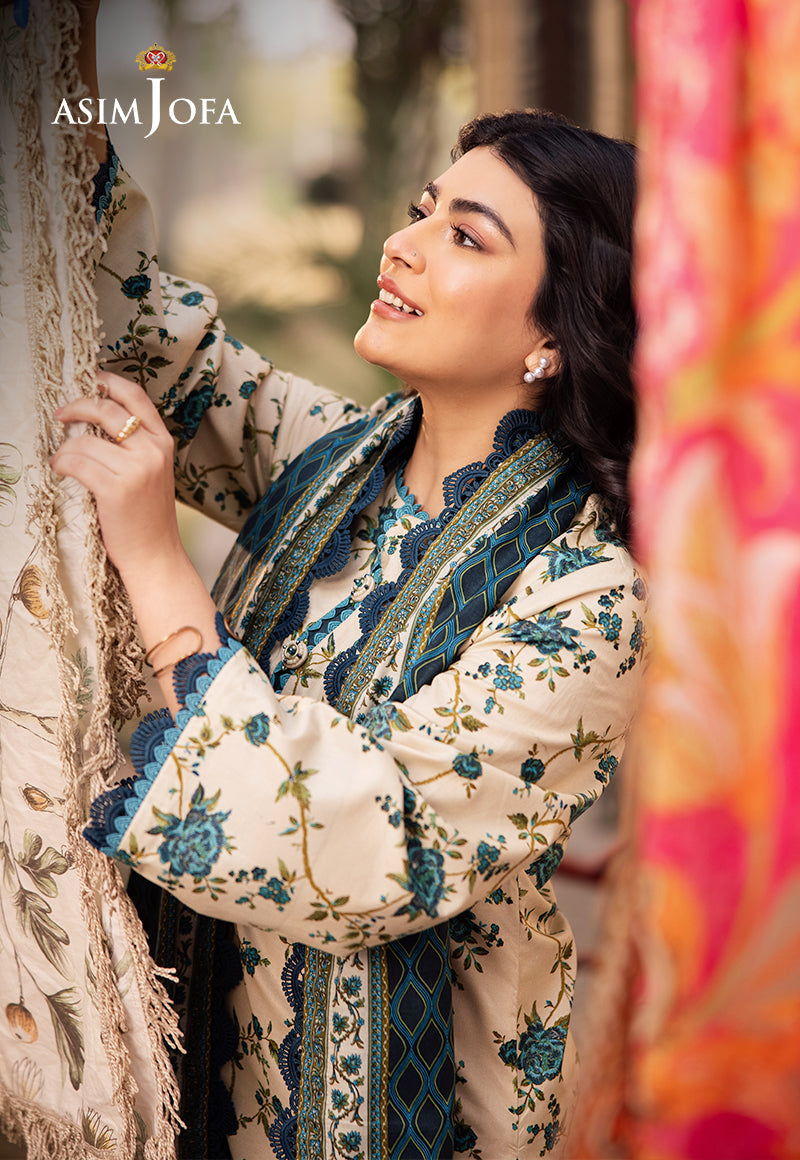 Asim Jofa | Prints Drop 2 | AJUBJ-34 - Riwayat-e-Khas
