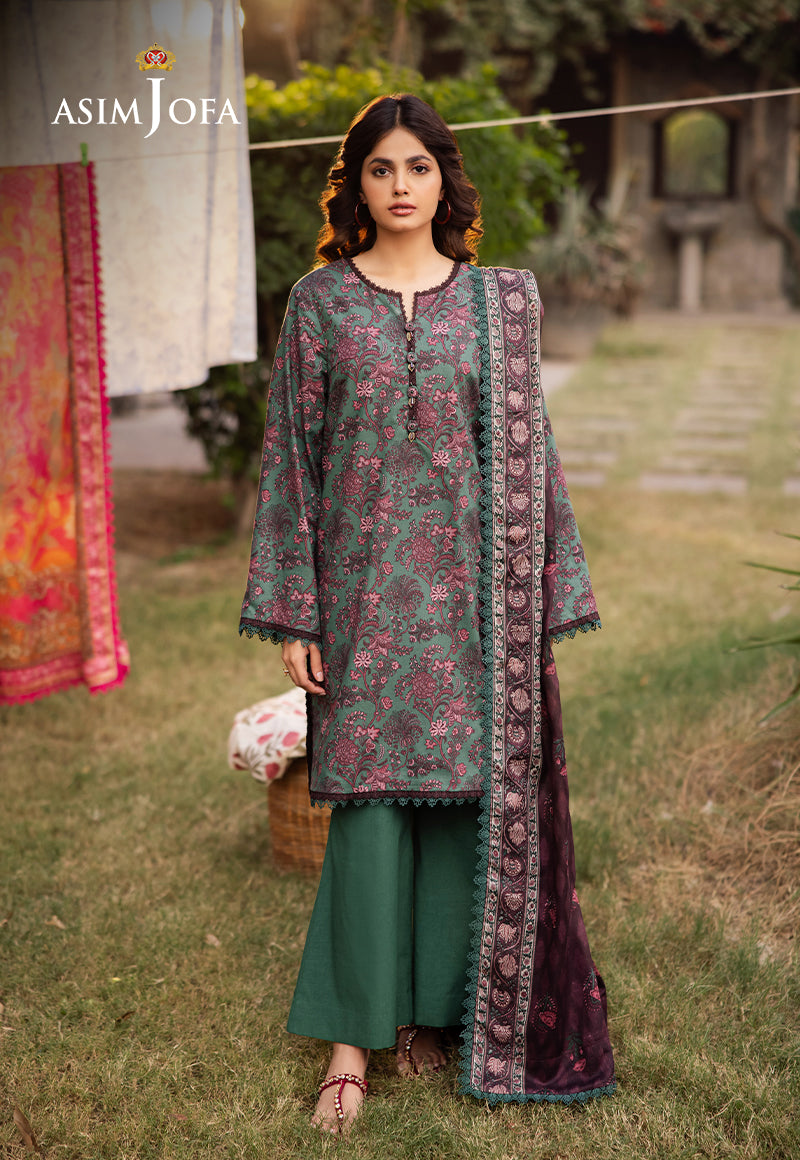 Asim Jofa | Prints Drop 2 | AJUBJ-32 - Riwayat-e-Khas