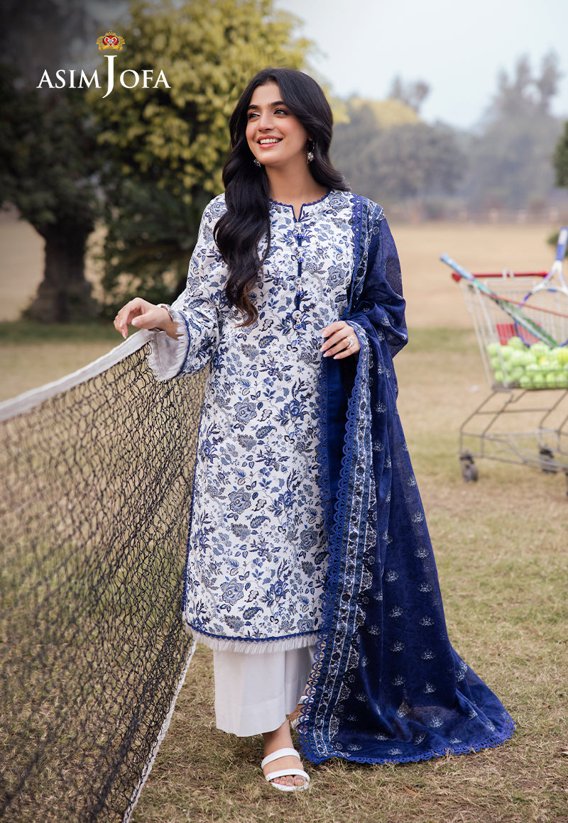 Asim Jofa | Prints Drop 2 | AJUBJ-35 - Riwayat-e-Khas