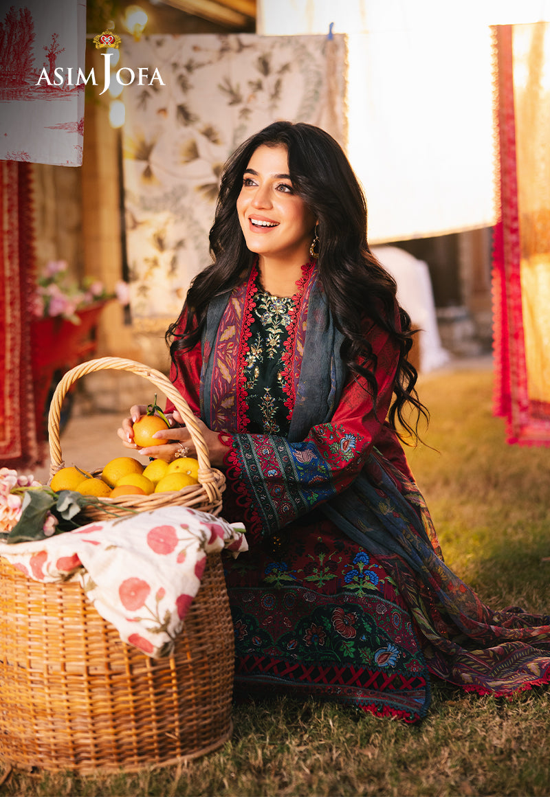 Asim Jofa | Prints Drop 2 | AJUBJ-06 - Riwayat-e-Khas