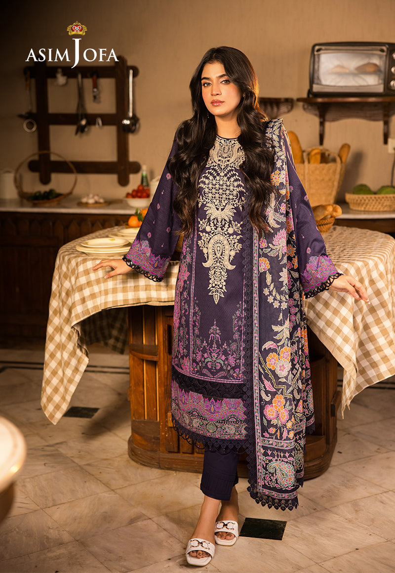 Asim Jofa | Prints Drop 2 | AJUBJ-07 - Riwayat-e-Khas