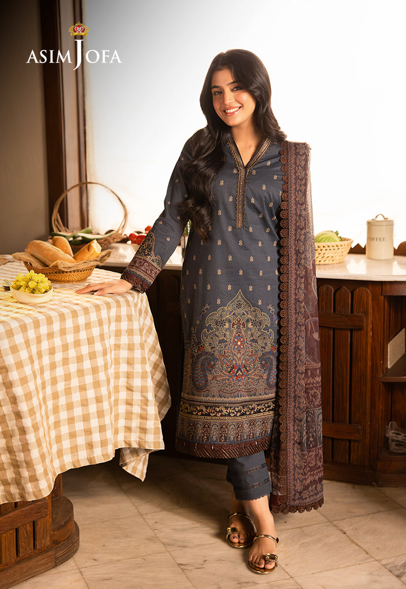 Asim Jofa | Prints Drop 2 | AJUBJ-04 - Riwayat-e-Khas
