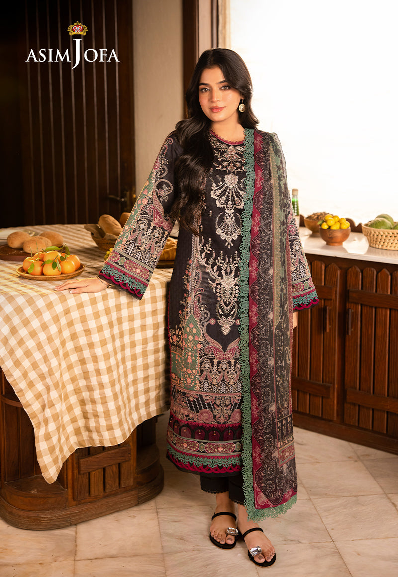 Asim Jofa | Prints Drop 2 | AJUBJ-03 - Riwayat-e-Khas
