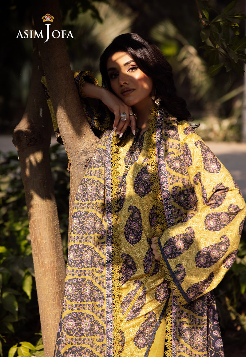 Asim Jofa | Prints Drop 2 | AJUBJ-33 - Riwayat-e-Khas