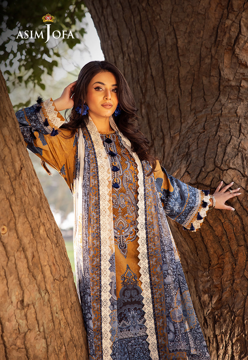Asim Jofa | Prints Drop 2 | AJUBJ-10 - Riwayat-e-Khas