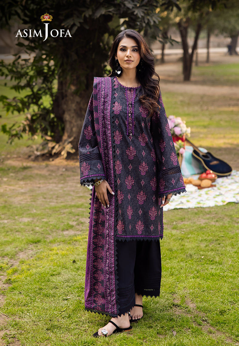 Asim Jofa | Prints Drop 2 | AJUBJ-24 - Riwayat-e-Khas