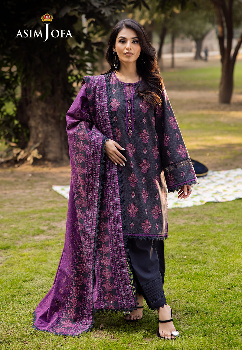 Asim Jofa | Prints Drop 2 | AJUBJ-24 - Riwayat-e-Khas
