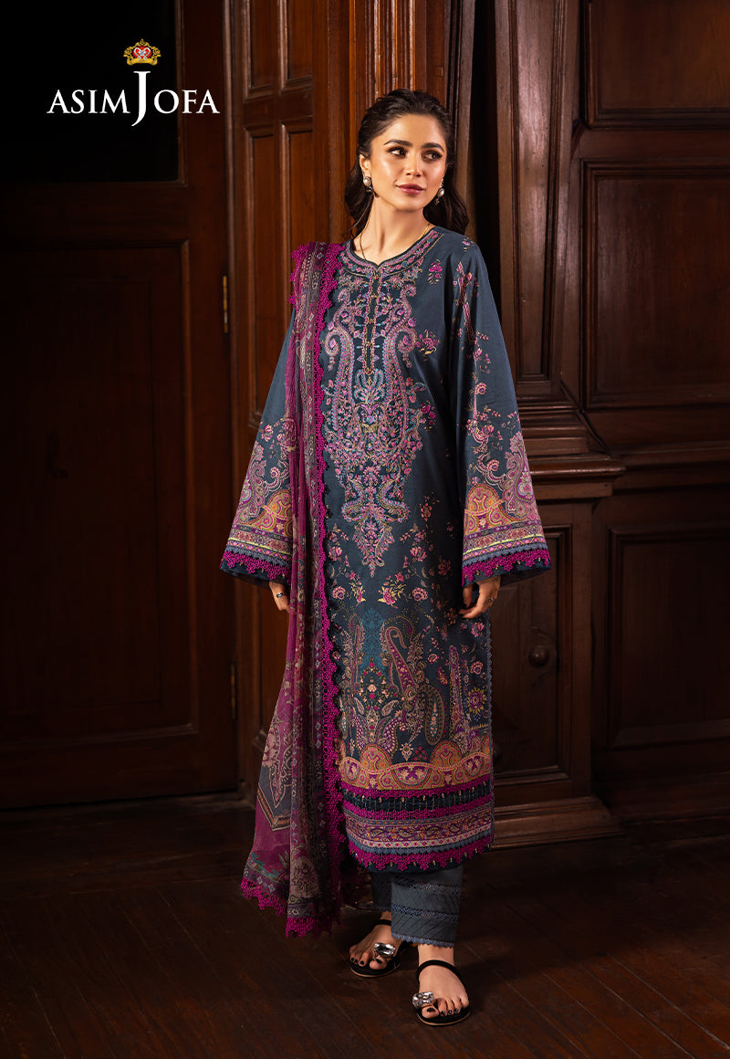 Asim Jofa | Prints Drop 2 | AJUBJ-05 - Riwayat-e-Khas
