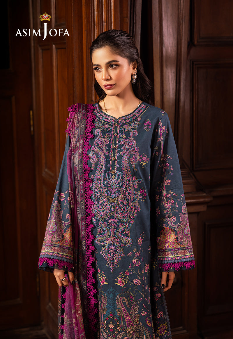 Asim Jofa | Prints Drop 2 | AJUBJ-05 - Riwayat-e-Khas