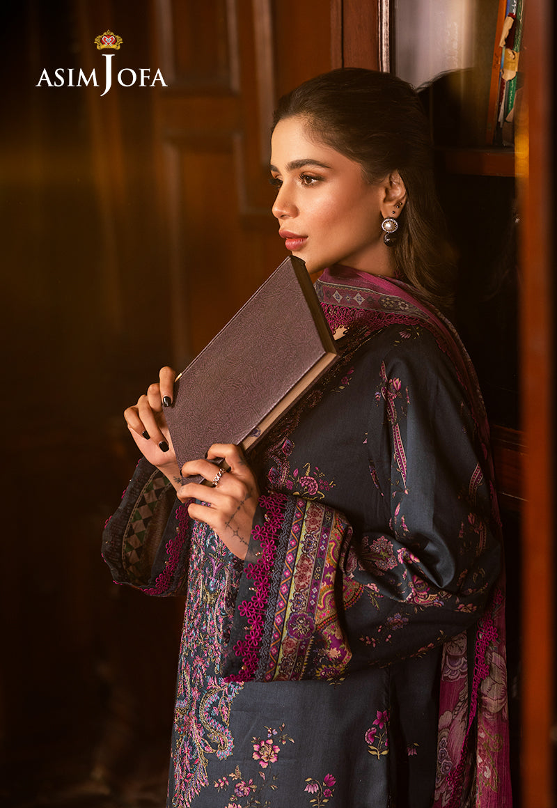 Asim Jofa | Prints Drop 2 | AJUBJ-05 - Riwayat-e-Khas