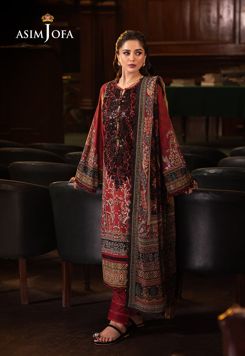 Asim Jofa | Prints Drop 2 | AJUBJ-09 - Riwayat-e-Khas