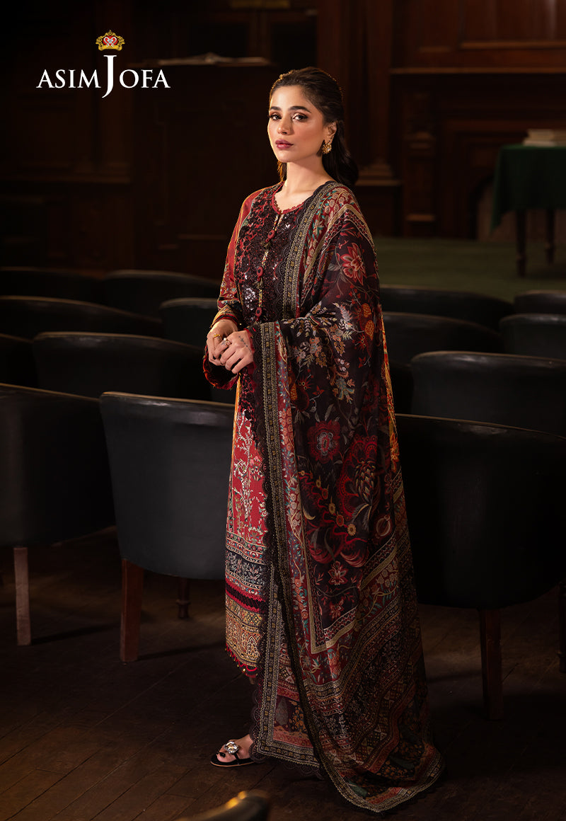 Asim Jofa | Prints Drop 2 | AJUBJ-09 - Riwayat-e-Khas