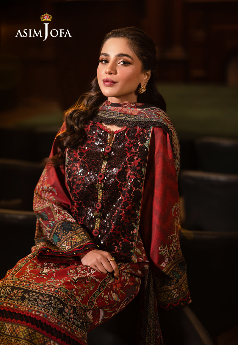 Asim Jofa | Prints Drop 2 | AJUBJ-09 - Riwayat-e-Khas