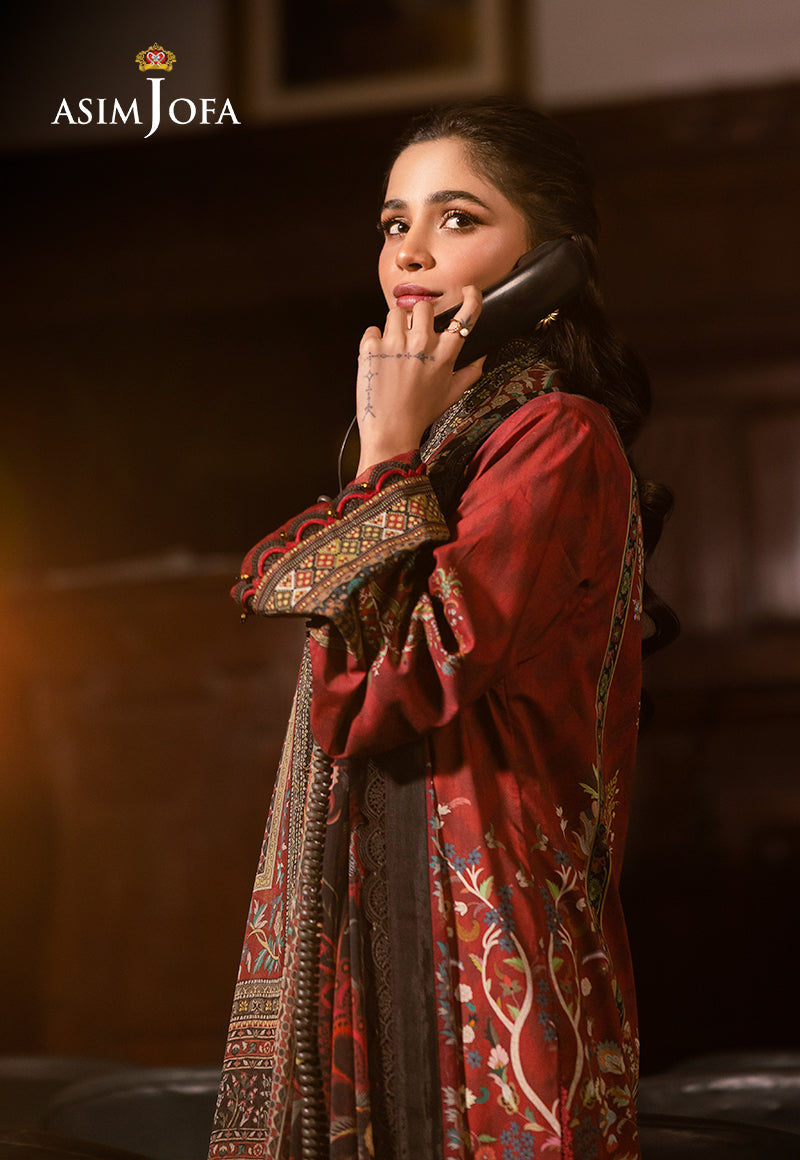 Asim Jofa | Prints Drop 2 | AJUBJ-09 - Riwayat-e-Khas